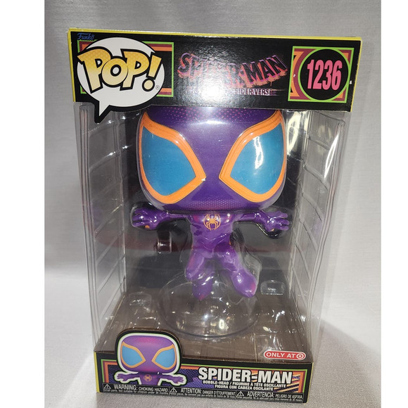 Spider-Man Blacklight 10'' across the universe funko pop 1236 - Picture 1 of 6